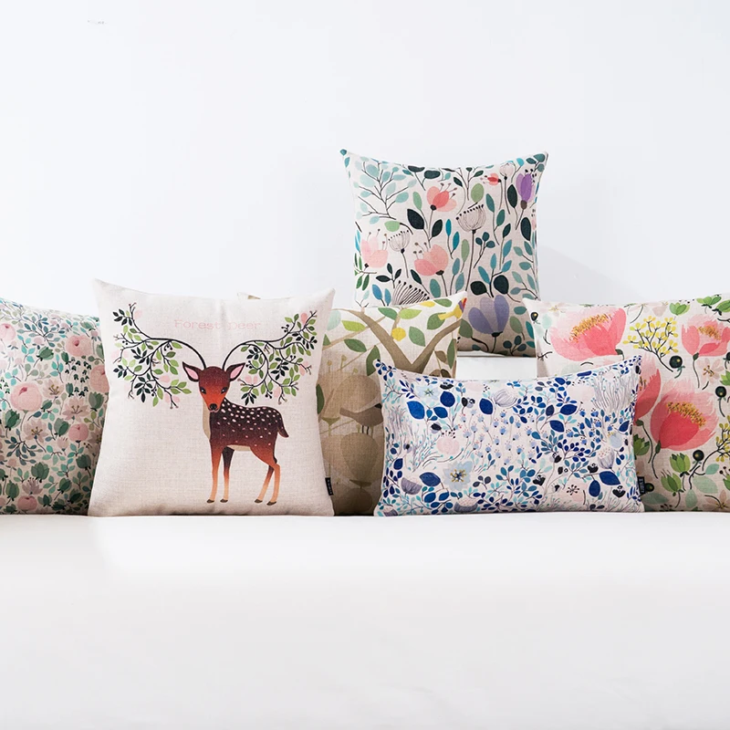 Домашнее декоративное белье Наволочка для подушки Юго-Восточная Азия цветные
