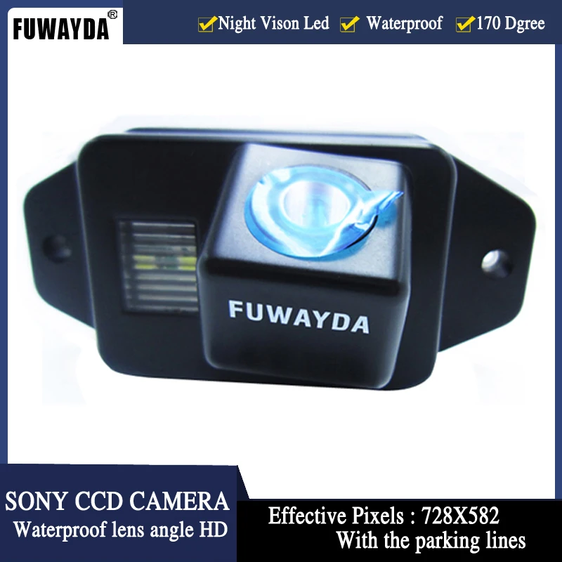 Камера заднего вида FUWAYDA Беспроводная парковочная камера SONY CCD для Toyota Land Cruiser 120