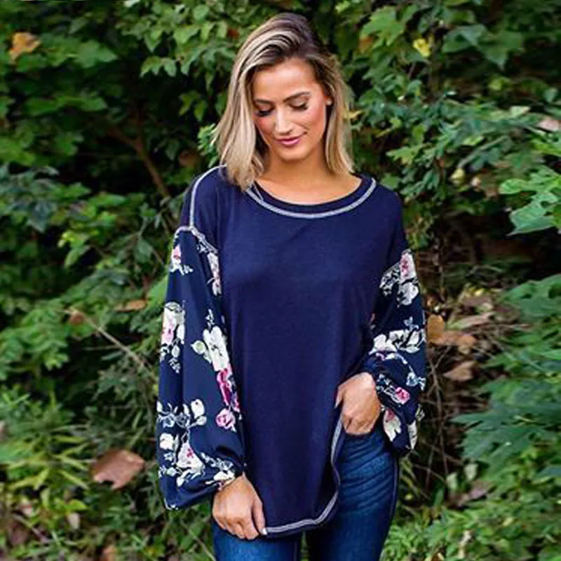 Boho с открытыми плечами негабаритный вязаный белый свитер для женщин Многоцветный блок свитера рукав летучая мышь свободные пуловеры - Цвет: navy blue