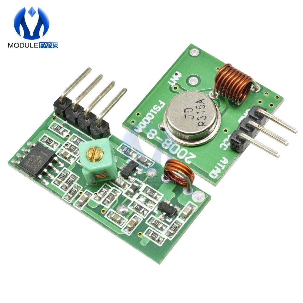 315 мгц радиочастотный передатчик и приемник Ссылка Комплект для Arduino/ARM/MCU WL|kit for