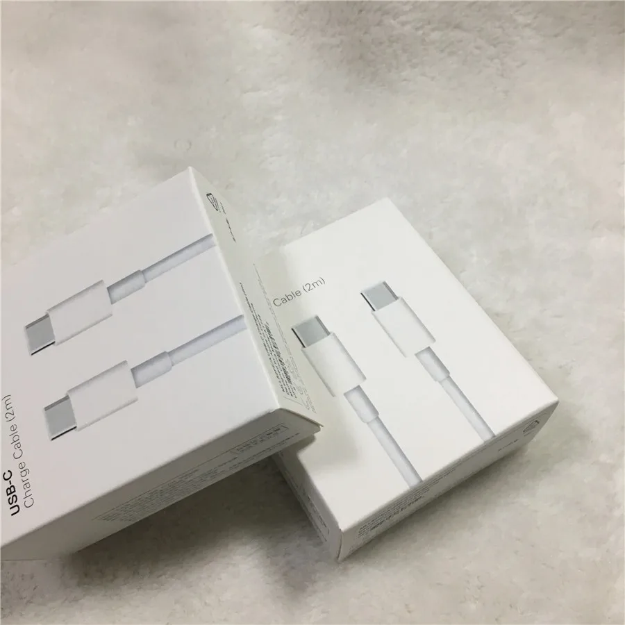 10 шт. USB c 2 м/6 футов зарядный кабель для передачи данных двойной тип Macbook huawei samsung