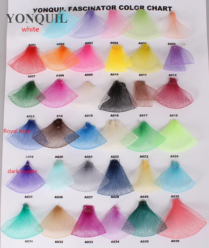 36 цветов 6,3 ''/16 см кринолиновые косы DIY аксессуары для волос вуалетки millinery шапки материалы для рукоделия 100 ярдов/партия