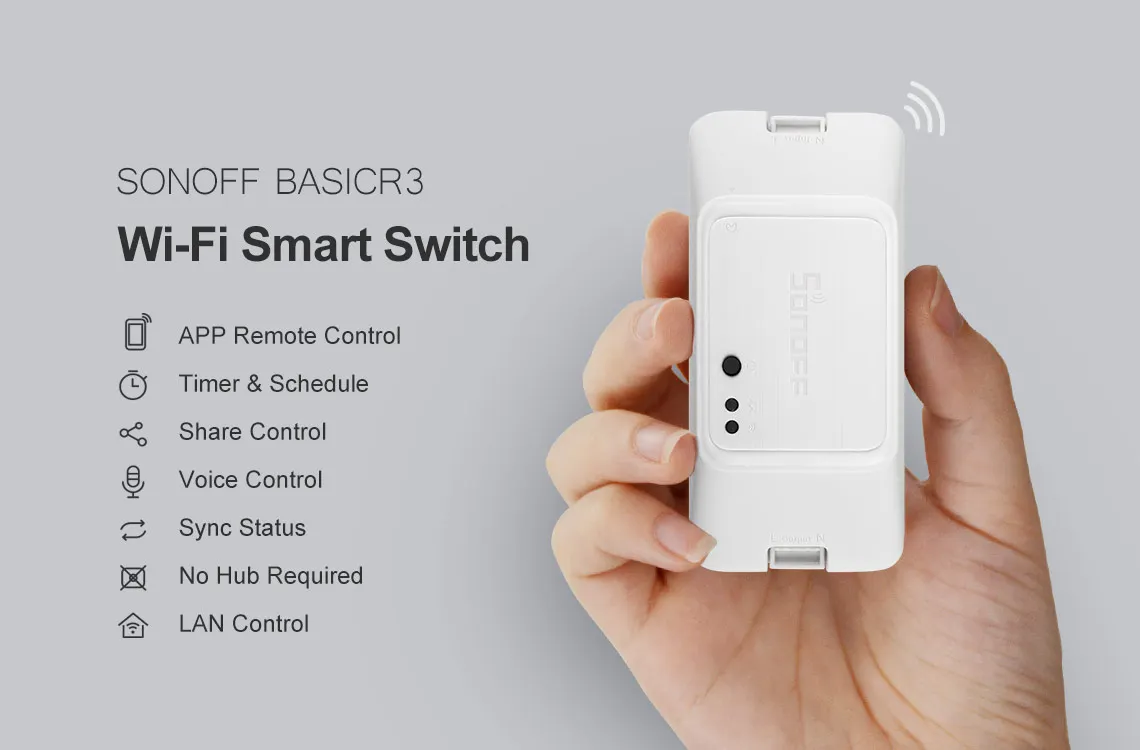 Приложение EWeLink Smart Sonoff BasicR3 WiFi переключатель умный пульт дистанционного