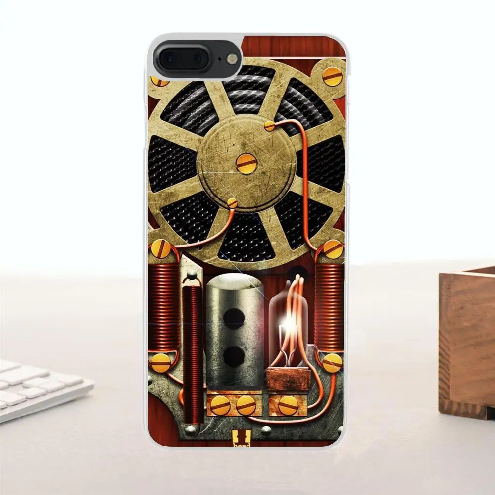 Мягкие защитные чехлы Bixedx для Samsung Galaxy A3 A5 A7 J1 J2 J3 J5 J7 2015 2016 2017 Steampunk Camera Machine|Бамперы|