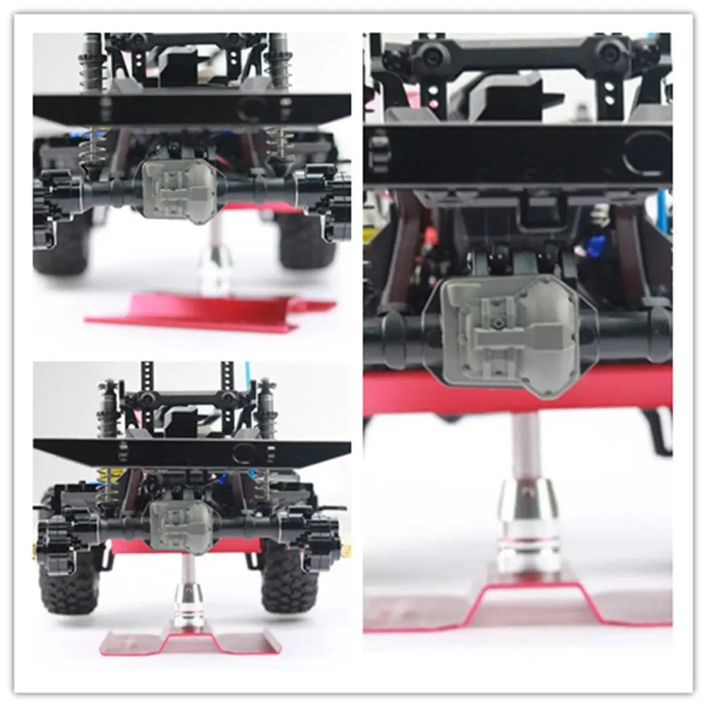 RCtown TRX4 металлическая передняя ось + задняя для 1/10 RC обновленные металлические