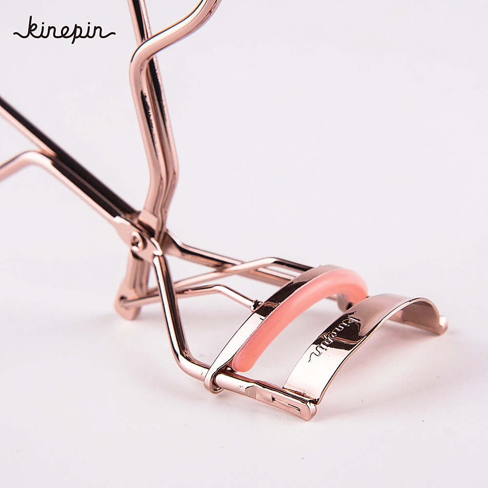 Розовое золото углеродистая сталь профессиональные щипцы для завивки ресниц