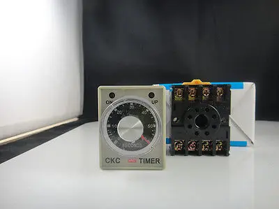 12 В постоянного тока Реле времени задержки 0 ~ 30 секунд AH3 3 и база|time relay|12v delay timerdelay