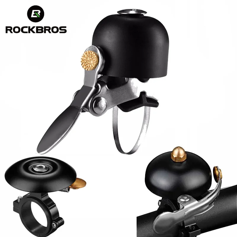 Звонок велосипедный ROCKBROS Классический звуковой сигнал на руль велосипеда из