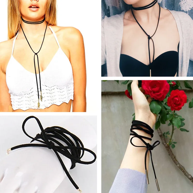 Женские бархатные ожерелья чокер сделай сам ожерелье для ключиц модные