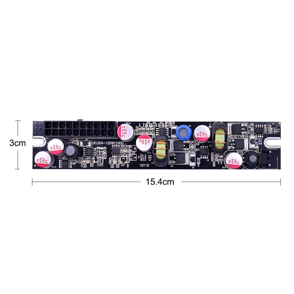 CHIPAL DC LR1204 12 в 120 Вт 24Pin переключатель PICO ATX pcie PSU автомобильный мини ITX мощный