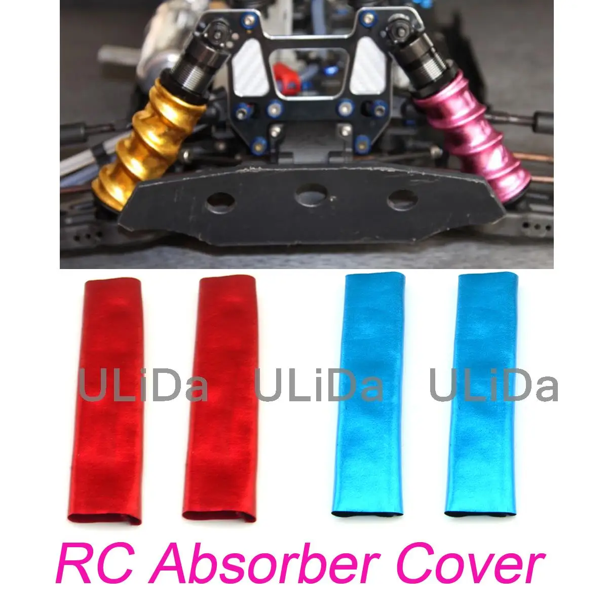 

Dust-Proof Shock Absorber Cover Absorption Guards For 1/8 RC Car Monster Truck Buggy HSP HPI Traxxas Redcat Racing