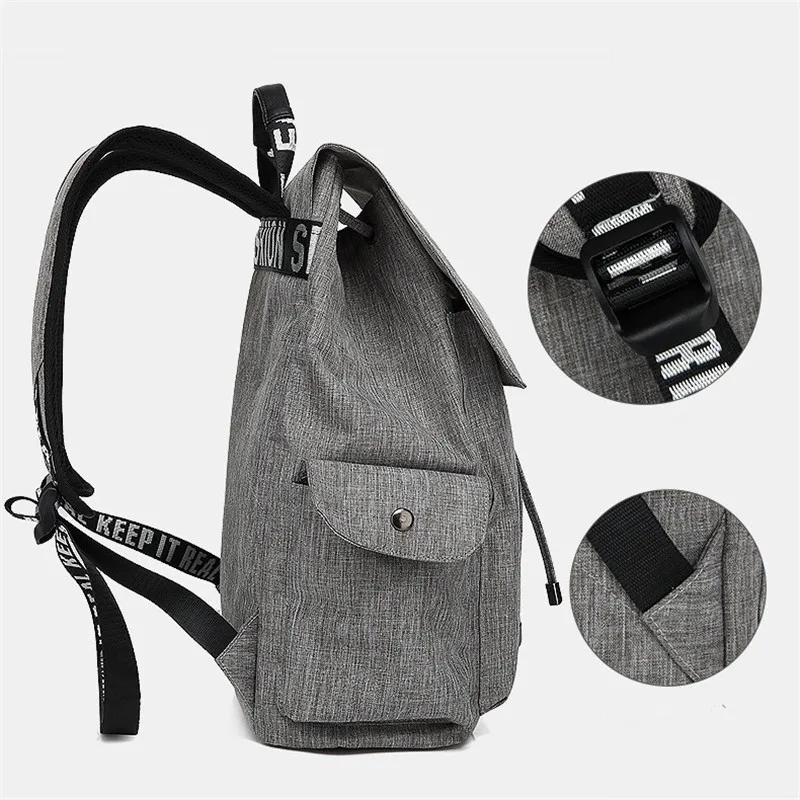 Рюкзак мужской для ноутбука водонепроницаемый с USB-зарядкой | Багаж и сумки