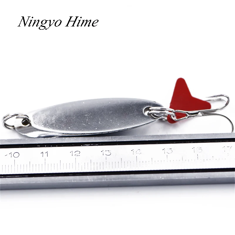 Ningyo Hime искусственная металлическая рыболовная жесткая приманка наживка с косыми