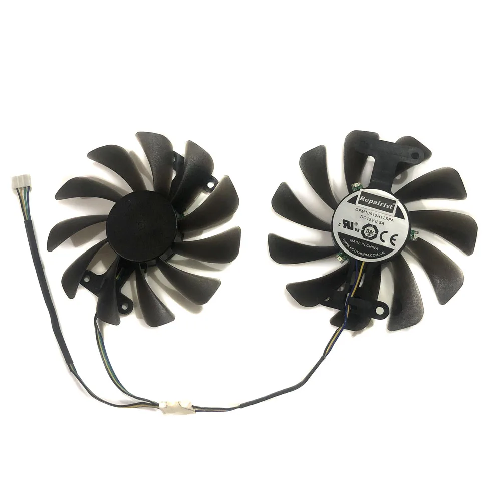 2 шт./компл. GFM10012H12SPA GAA8S2U 95 мм DC 12 В охлаждающий вентилятор для ZOTAC GTX1070/1080 AMP ED 8GB в