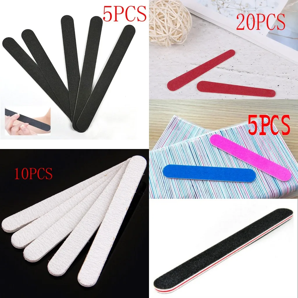 5 стилей пилочки для ногтей буферный блок маникюрный педикюр советы гель