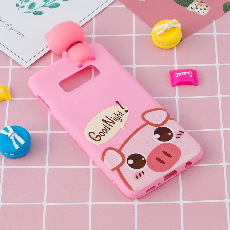 Чехол для Samsung Galaxy S10 силиконовый чехол с пандой S10e Plus G975F S 10 S20 ультра задняя