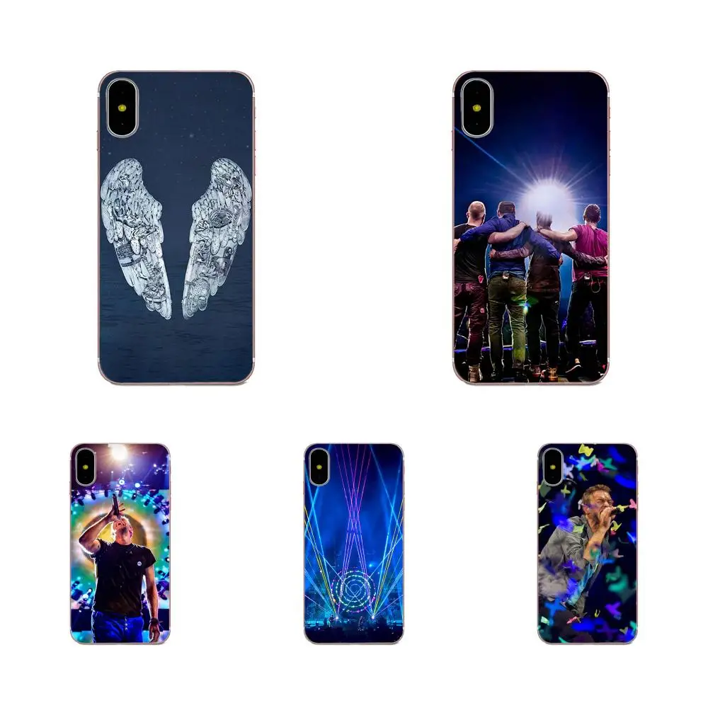 Мягкие чехлы из ТПУ для Apple iPhone 4 4S 5 5C 5S SE 6 6S 7 8 Plus X XS Max XR Coldplay Live | Мобильные телефоны