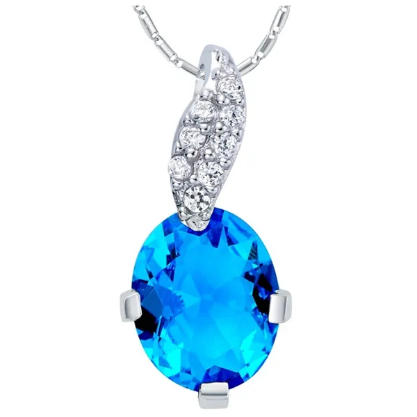 Кулон ожерелье серьги кольцо 925 стерлингового серебра на заказ кулон с микро