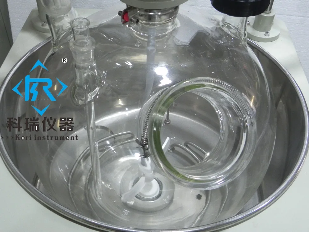

50L High Borosilicate GG3.3 Single Layer Glass Reaction Vessel