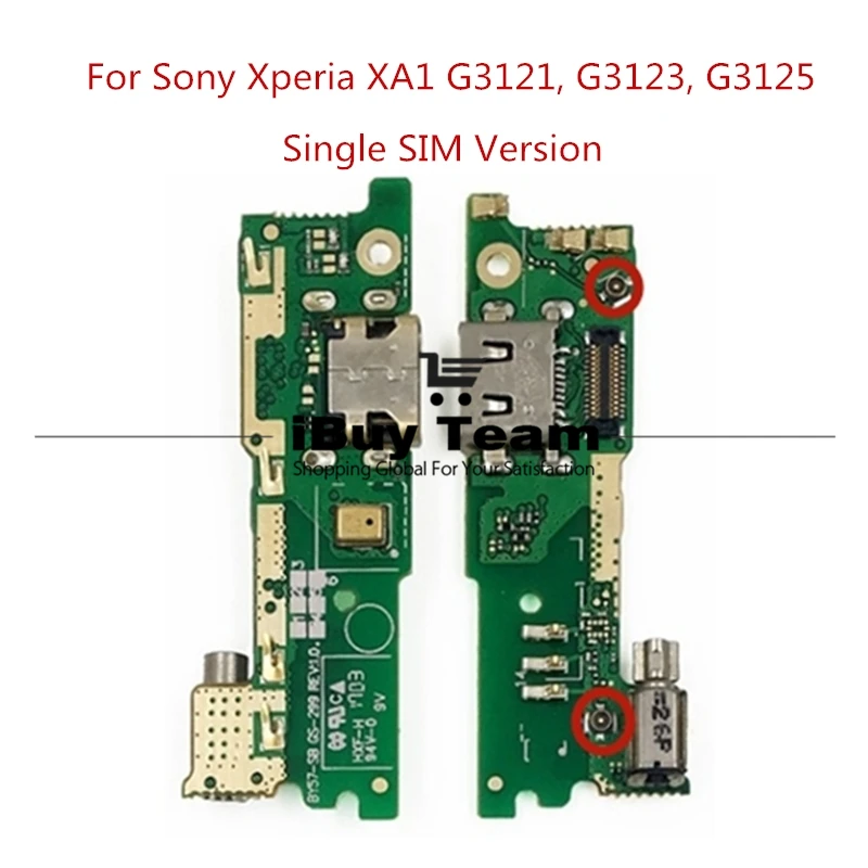 Для Sony Xperia XA1 зарядный порт USB разъем гибкий кабель зарядное устройство Модуль для