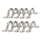 Упаковка из 10 накладных глаз, глазные ремни, галстук вниз, каяк палубные петли, галстук вниз якорь точка, петля для байдарки каноэ такелаж