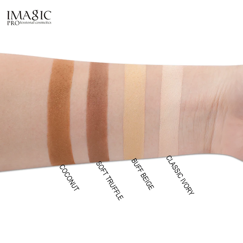 IMAGIC 4 цвета Натуральный Порошок для лица минеральные основы контроль масла