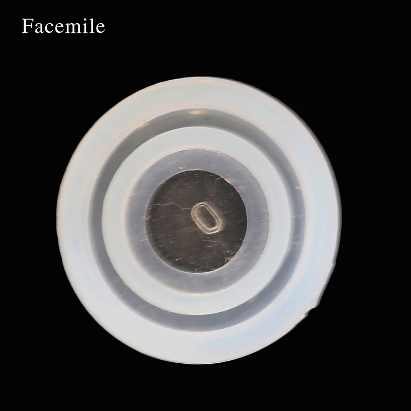 Facemile 1 шт. Сделай Сам круглая форма Силиконовое кольцо для эпоксидной смолы