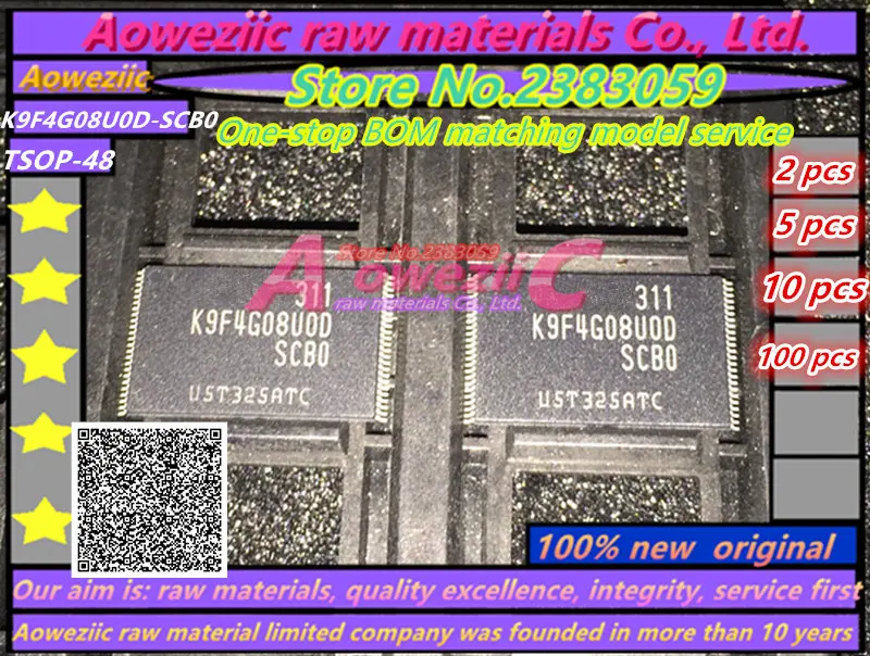 

Aoweziic, новинка 100%, оригинальная фотосессия, usb-чип K9F4G08U0D