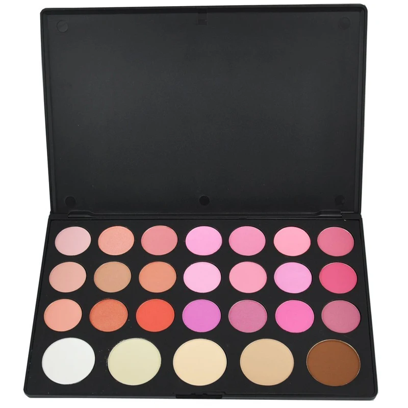 Мода Яркий 26 Цветов Теней Для Век Тени для век Румяна Combo Палитра|eyeshadow matte|palette