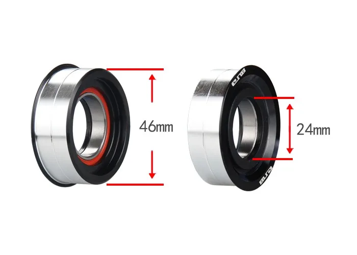 Новый GUB BB86 24 s каретка пресс-fit герметичный подшипник BB диаметр 46*24/22 мм для 68 73