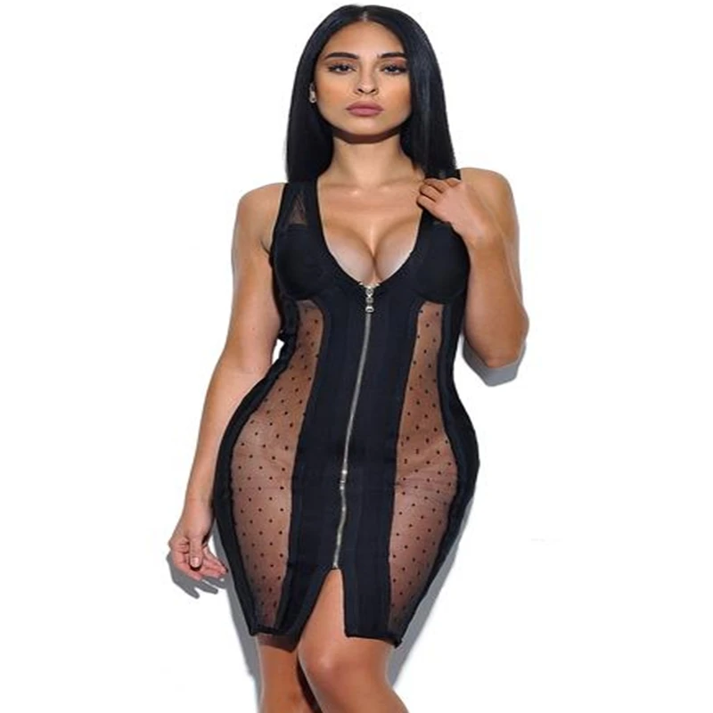 2019 Для женщин Летнее сексуальное облегающее платье выдалбливать с открытыми