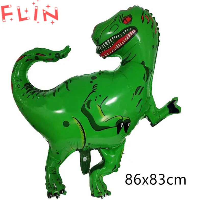 1 шт. надувной динозавр воздушные шары и рисунком животных для маленьких