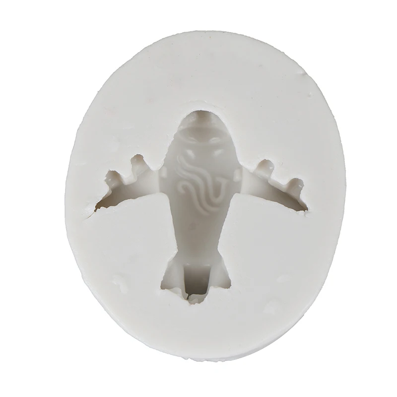 Mould Embossing Die Fondant Aircraft Cake Decoration Tool Tiny Mini Airplane Shape Silicone Mold Paste Chocolate Bakeware | Дом и сад