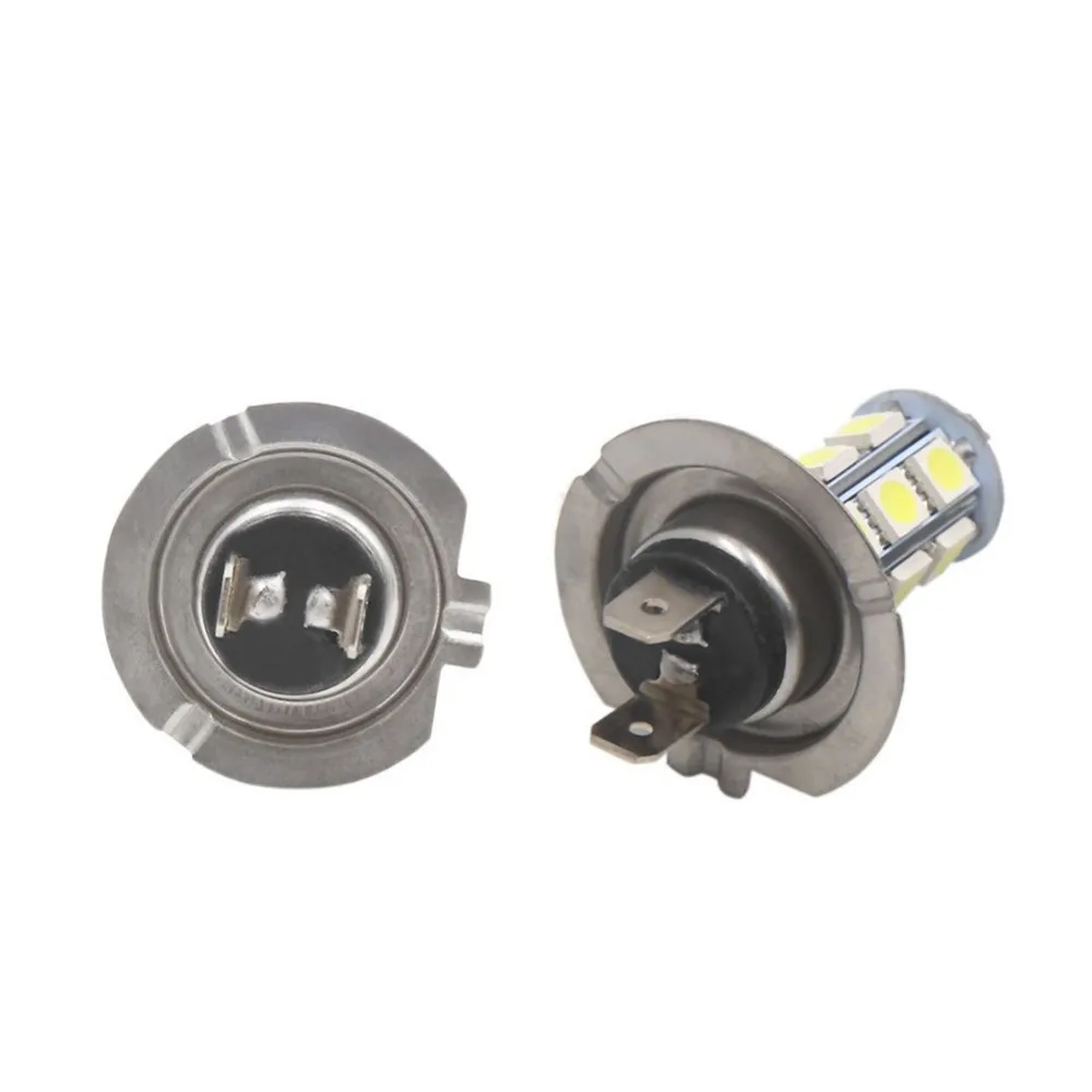 1 шт. Автомобильные светодиодные лампы H7 5050 18 SMD 12 В|Передние LED-фары для авто| |