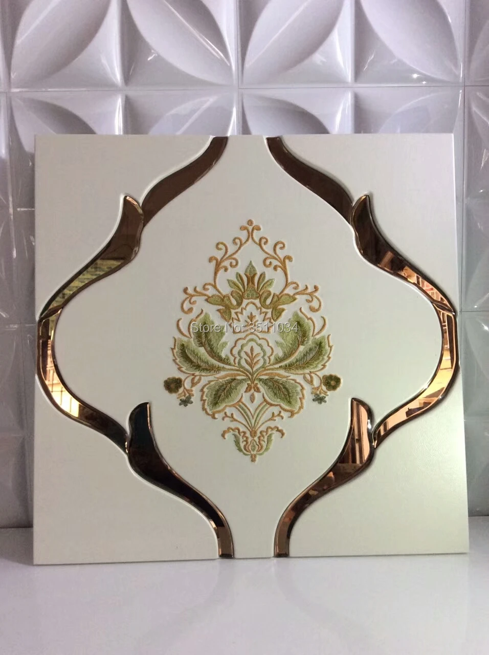 

3d carved Leather wall panel ceiling glass/crystal / embroidery decorative upholstered wall Leather ceiling panel