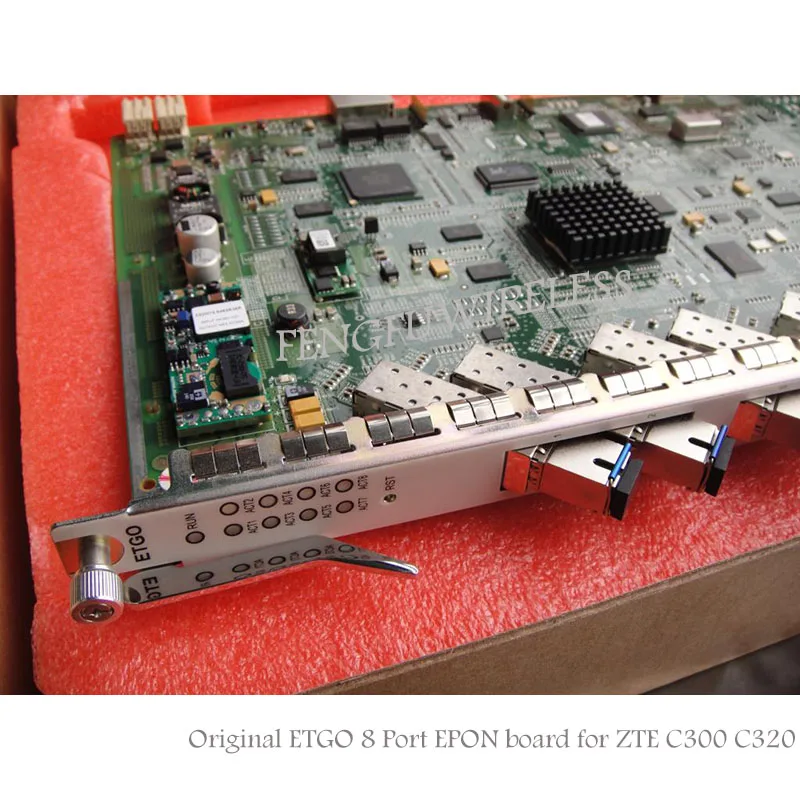 Оригинальный новый 8 портов ZTE ETGO EPON плата с SFP C + модули OLT PX20 использование для C300