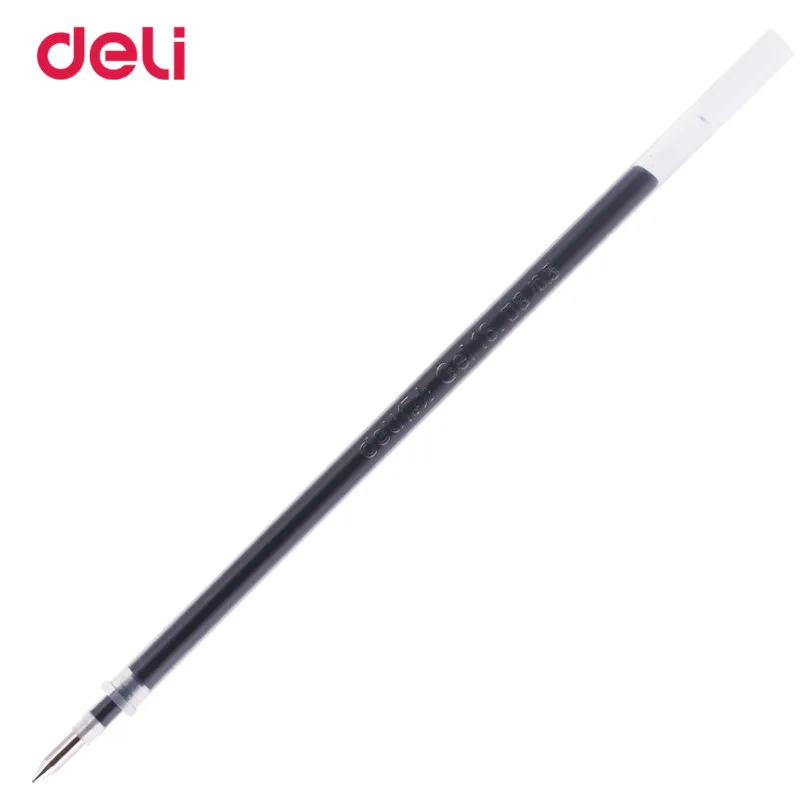 Deli 20 шт./лот стержень 0 5 мм гелевая ручка офисные и школьные канцелярские