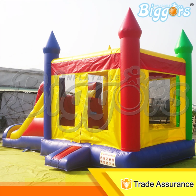 

Inflatable Jumping House With Slide Inflatable Combo Kids Toy Game