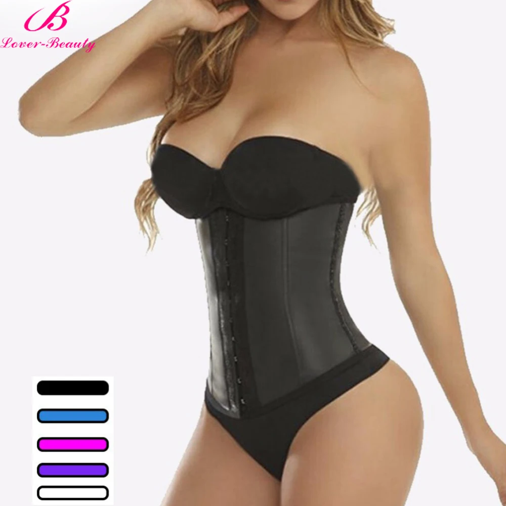 Lover beauty, 9 стальных костей, корсет, для талии, для тренировок, форма rs, для похудения, нижнее белье, для талии, корсет, черный, Размер XXS~ 6X, женская форма, одежда
