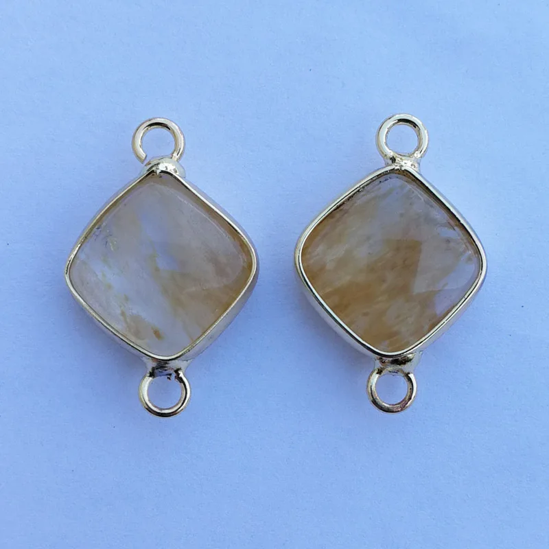 12 шт. подвески для браслета из натурального камня|pendants for bracelets|pendants wholesaleconnector pendant