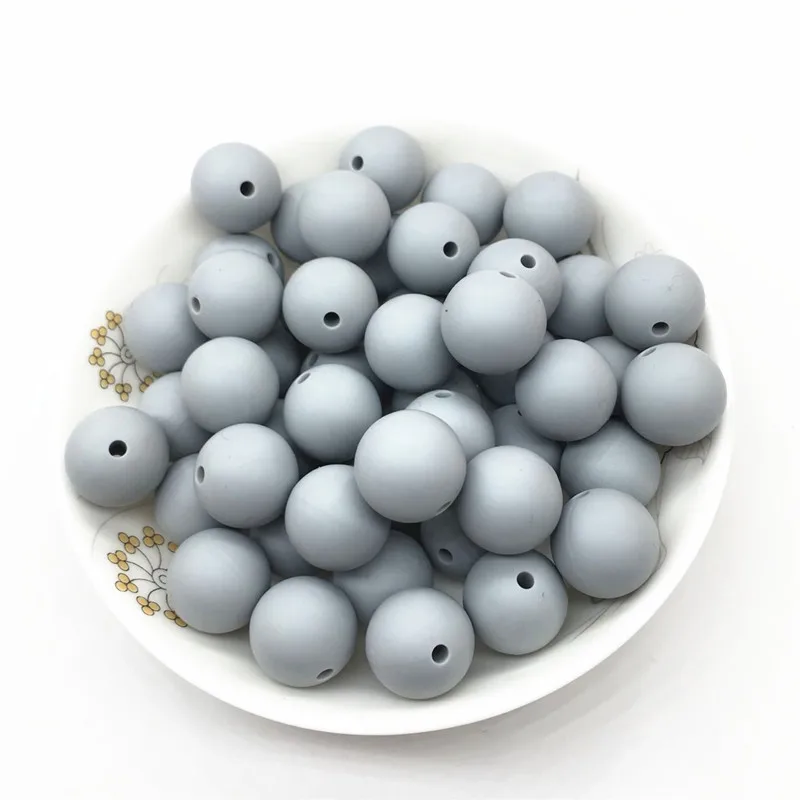 Ченкэй 100pcs BPA Free светильник Серый Силиконовые счеты чечевицы для изготовления