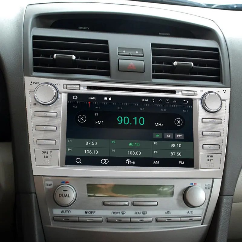 Xonrich автомобильный мультимедийный плеер 2Din Android 8 1 gps для Toyota Camry 2007 2008 2009 2010 2011Aurion
