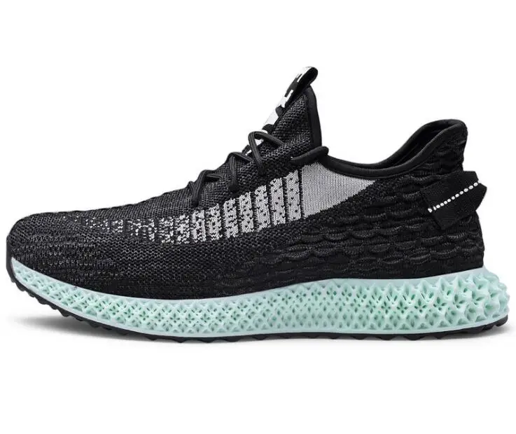 Большой размер новая весенняя Мужская модная обувь 4D Спортивная износостойкая