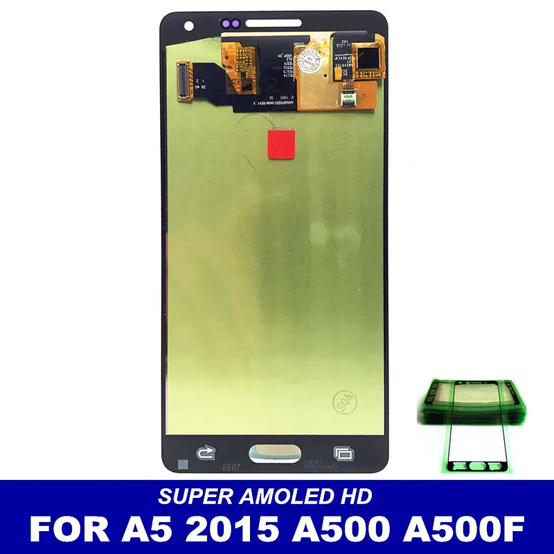 Замена сенсорного ЖК-дисплея s для Samsung Galaxy A5 2015 A500 A500H A500F A500M AMOLED ЖК-дисплей с