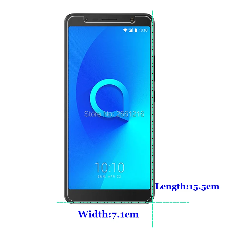 Закаленное стекло 9H 2.5D премиум-класса для Alcatel 3C 5026A 5026D 6 0&quot | Мобильные телефоны и