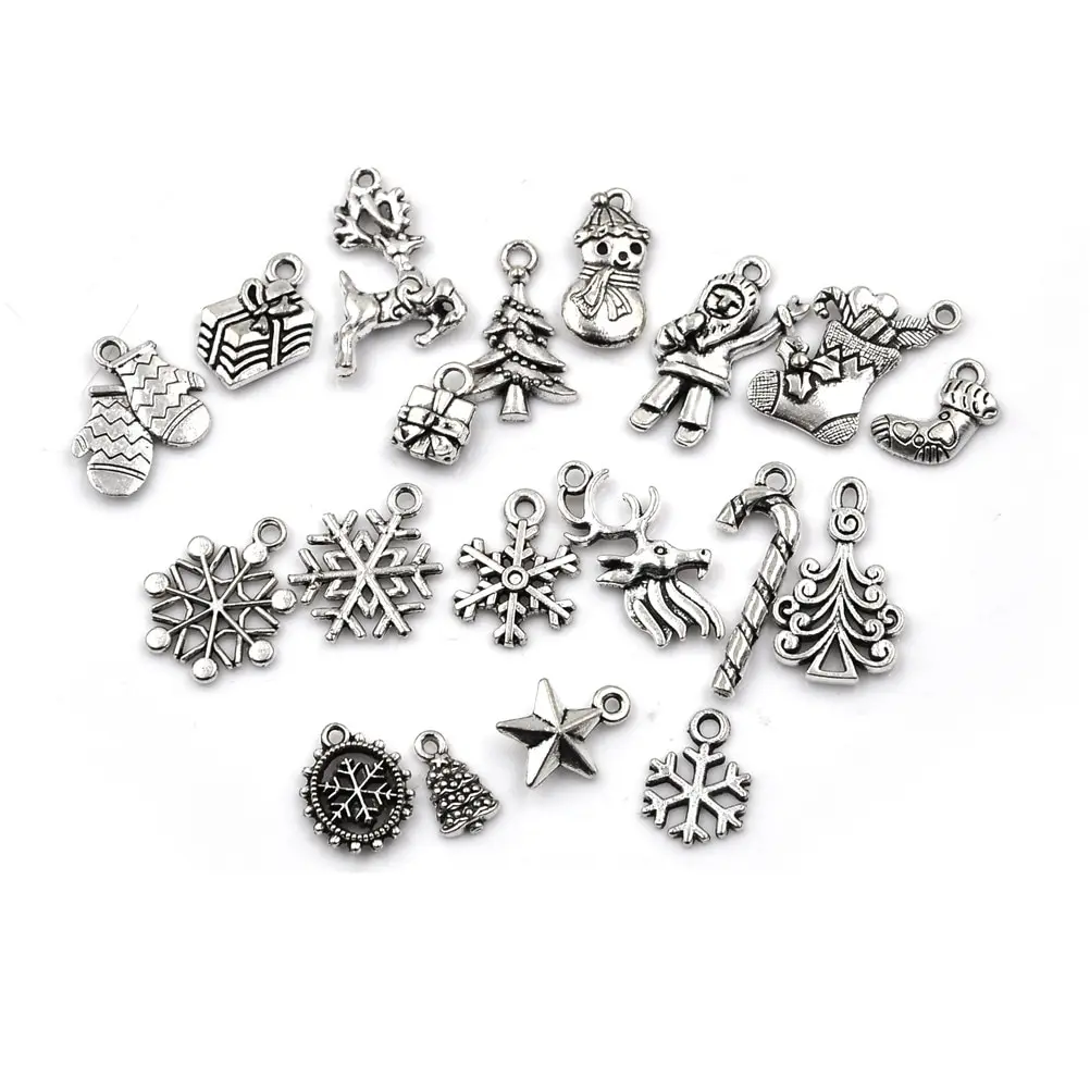 19 шт. посеребренные Подвески для изготовления ювелирных изделий | Дом и сад
