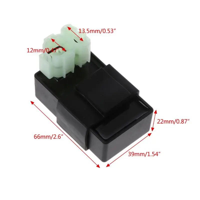 6 Pin гоночный CDI Коробка зажигания мотоцикл GY6 воспламенитель для 50cc 60cc 80cc 100cc 125cc
