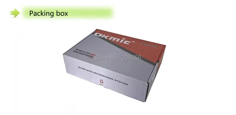 OKMIC OK 8R/AH1 Профессиональный UHF PLL Инструмент Беспроводная микрофонная система для