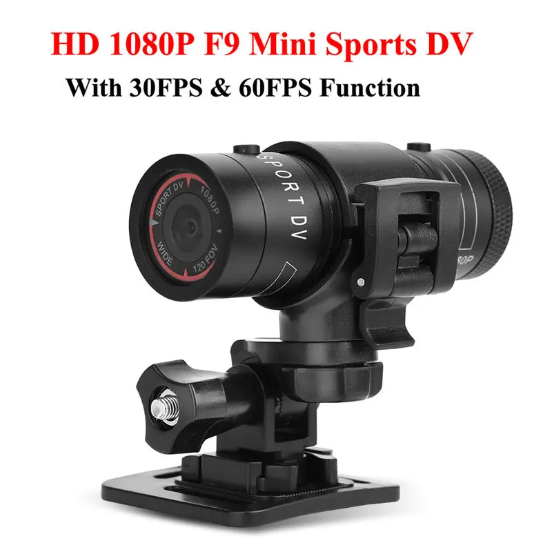 F9 наружная Спортивная мини-камера HD 1080 P 3MP велосипедный шлем Vedio DV DVR