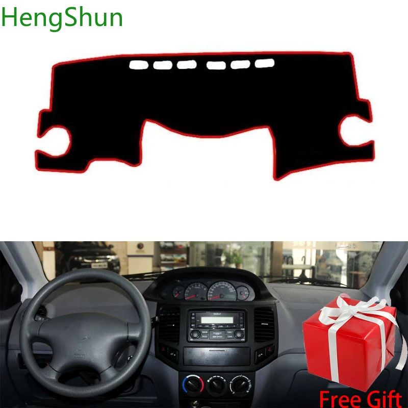 

Для GEELY kinggang 2006 2007 2008-2013 автомобильный Стайлинг Даш коврик наклейка на приборную панель Крышка Солнцезащитная Крышка для приборной панели